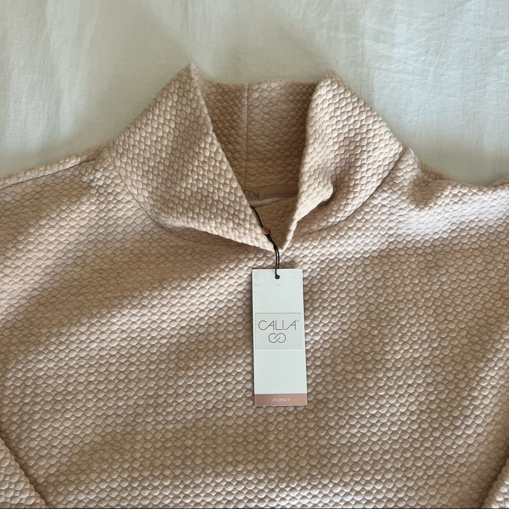 Calia cloud sweatshirt in cream NWT